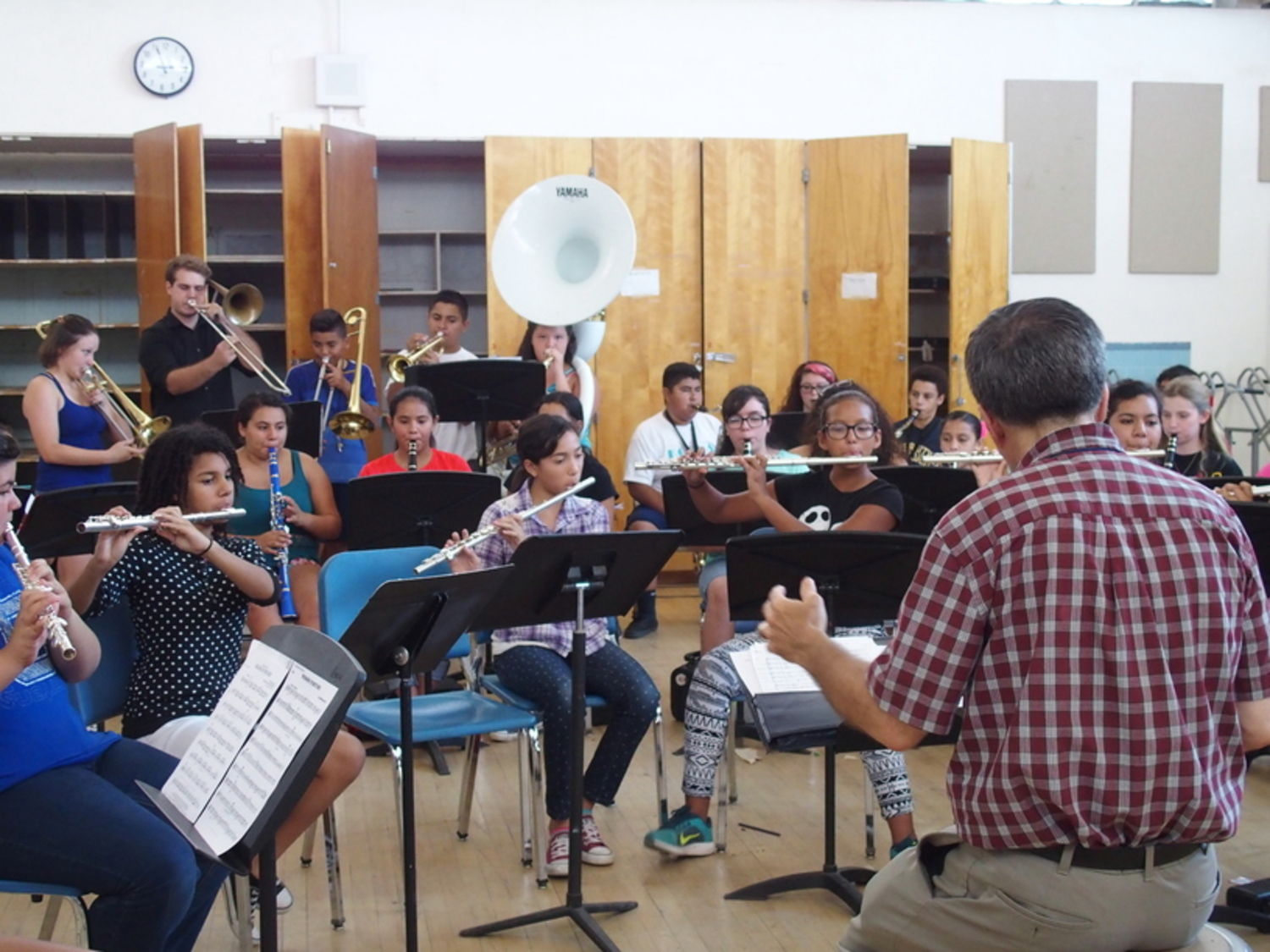 Summer Band Camp prepares students for new school year